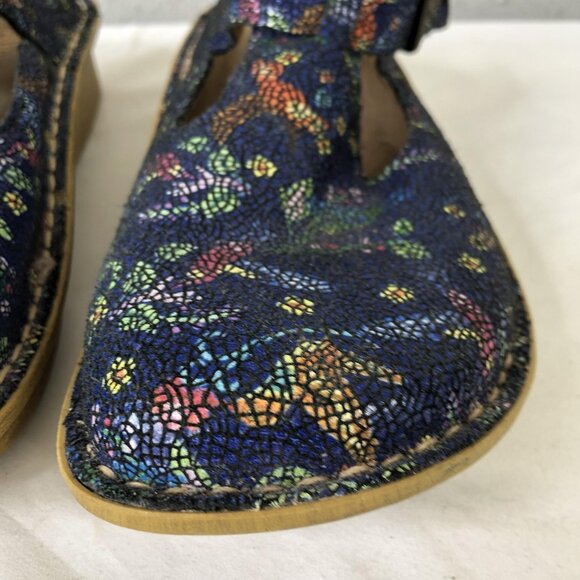 Alegria Shoes Womens Size 38 EU Leather Mary Jane Clog Slip Resistant ALG-158 - Picture 3 of 16